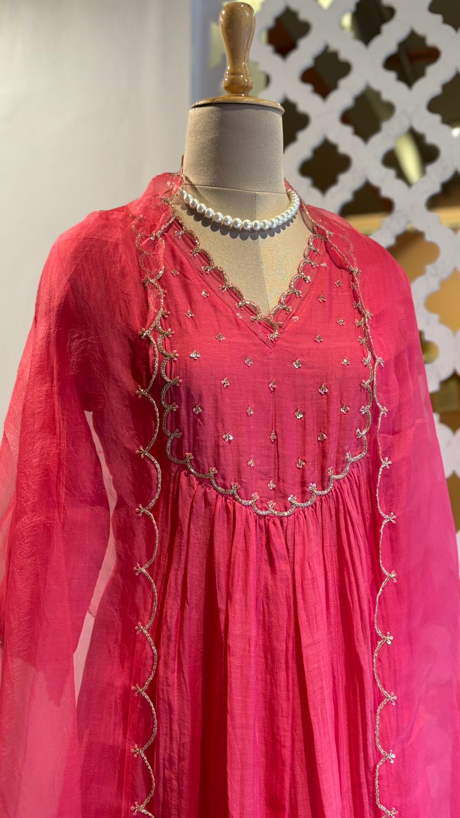 Fuchsia Pink Kurta