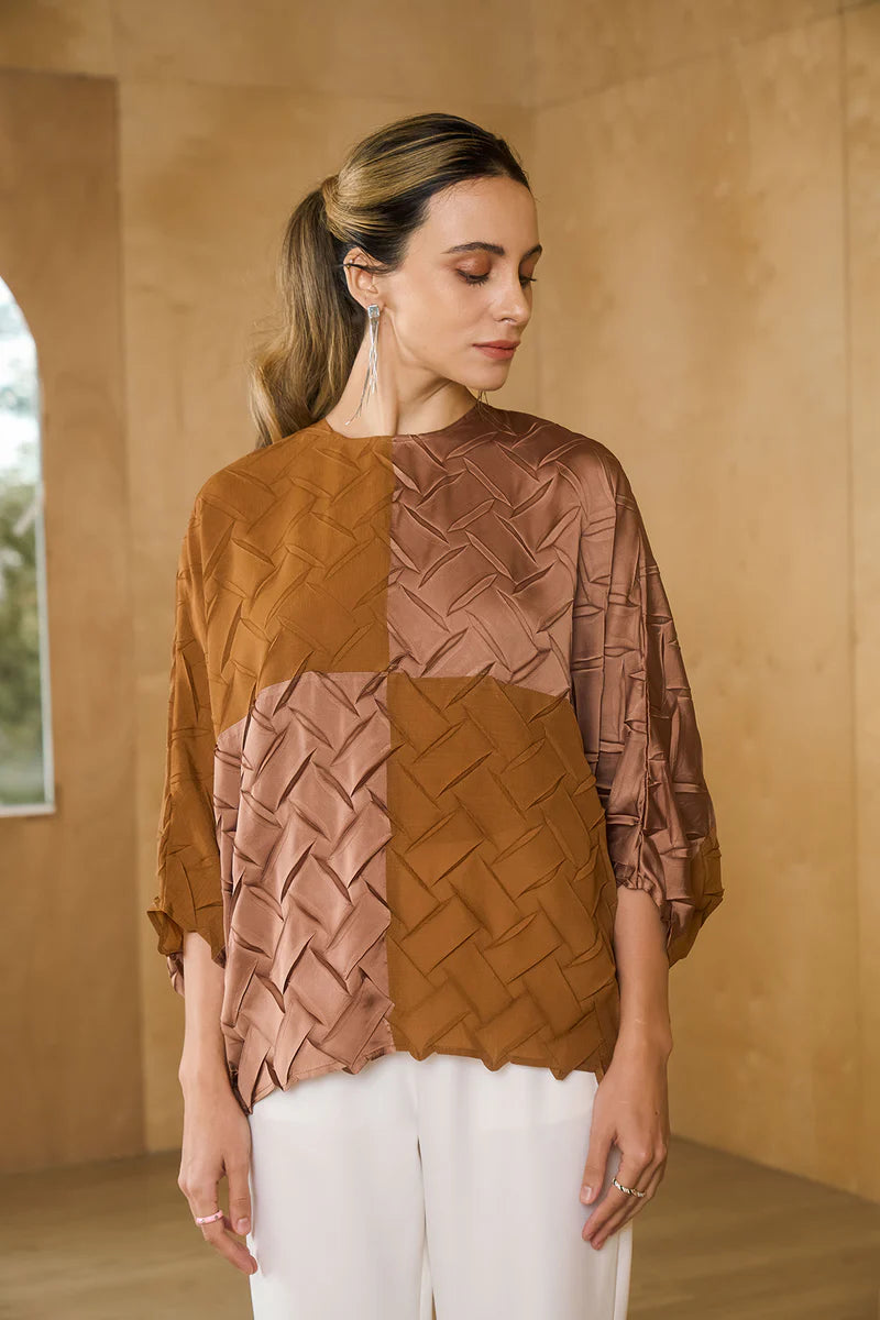 BROWN SYDNEY TOP