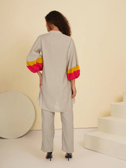 Grey Stripe Roman Coord