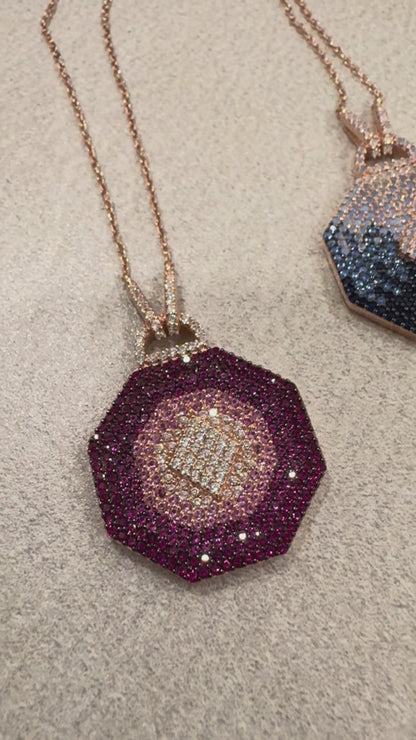 Whispers of Colour - Hex Pendant